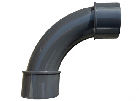 PVC Bogen aus Spitzguss 90 Grad